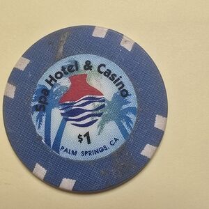 Spa Casino Token From Palm Springs In CA